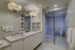 Master Bathroom en-suite Bathroom features large Steam Shower